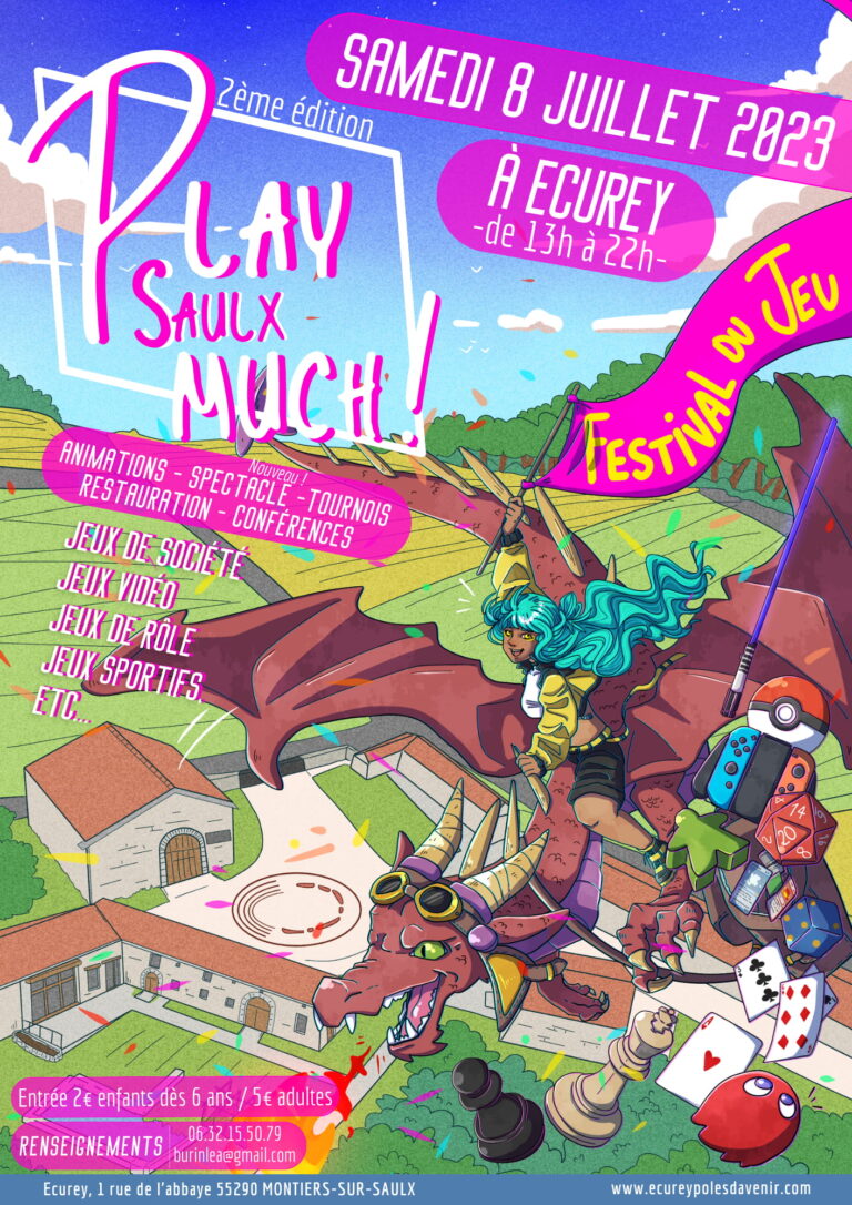 flyer Play Saulx Much 2ème édition recto
