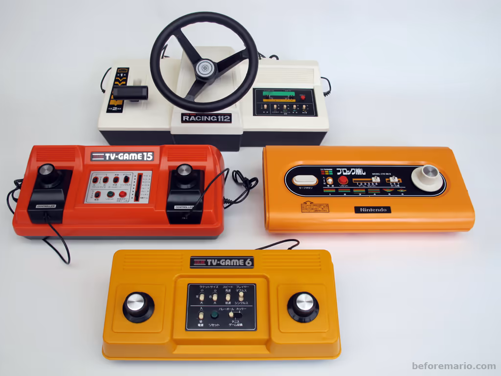 Les différentes versions du Nintendo Color TV‑Game