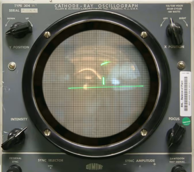 Tennis for Two (oscilloscope)