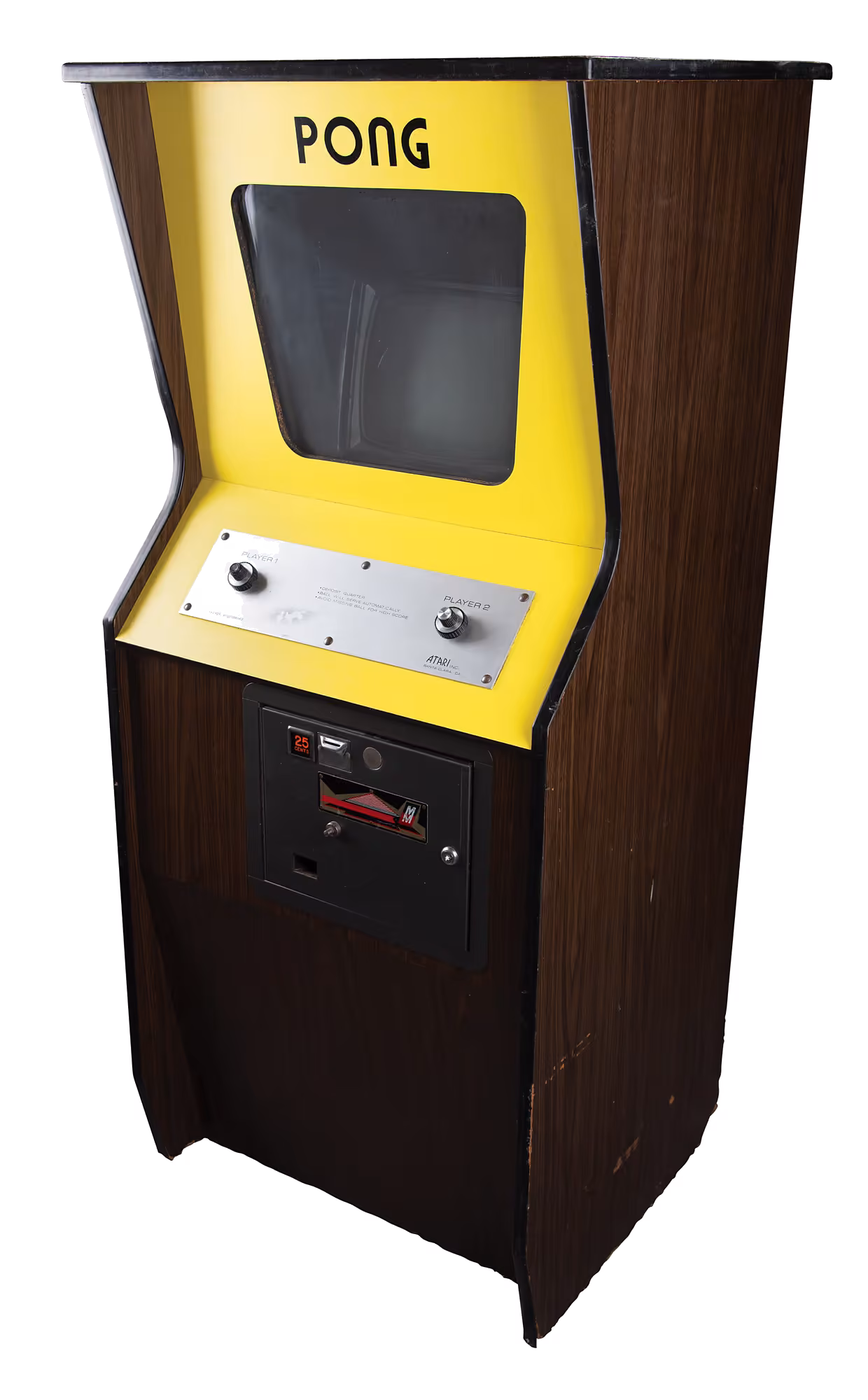Fiche technique — Atari Pong (arcade)